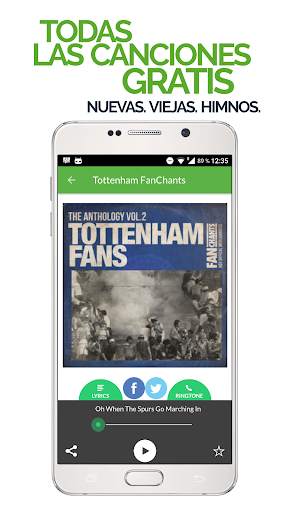 FanChants: Tottenham Cantos de aficionados screenshot 2