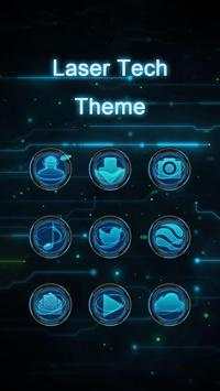 Laser Tech Theme screenshot 4