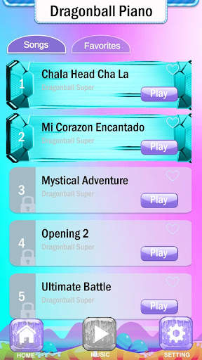 Magic Dragon Ball Super Piano  screenshot 3