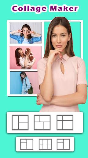 Jigru16 Photo Editor - Collage maker, Remove bg screenshot 1