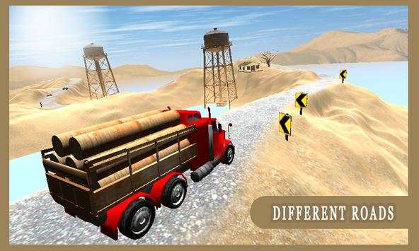 Truck Driver 3D Cargo Free screenshot 2