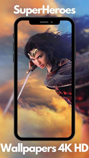 SuperHeroes Wallpapers 4K HD 5 تصوير الشاشة