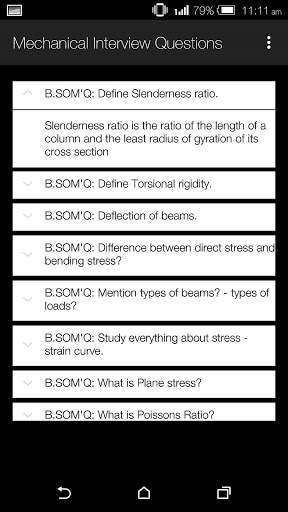 MEIQ App (Mechanical Interview Questions) screenshot 3