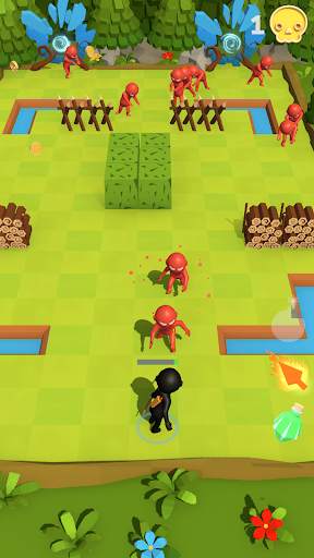 Stickman - zombie games and archery war screenshot 4