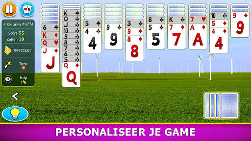 Spider Solitaire - Kaartspel screenshot 3