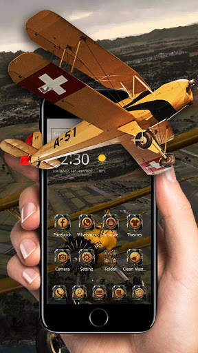 Old-Fashioned Special Aircraft Theme screenshot 3