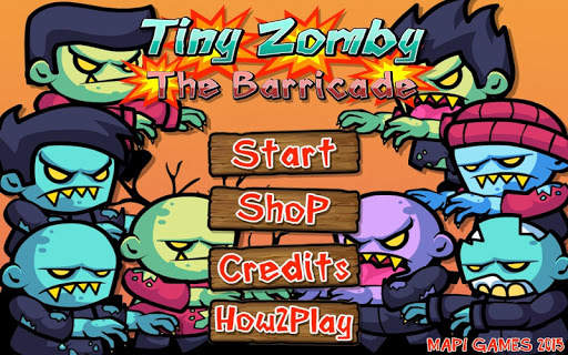Tiny Zomby The Barricade screenshot 1