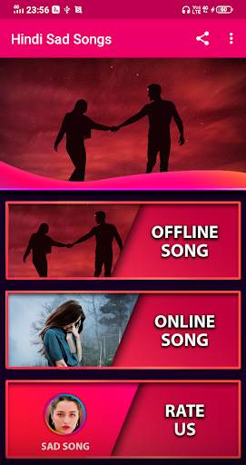 Hindi Sad Songs || Offline screenshot 1