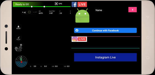 Drone Live Streaming for DJI DRONE screenshot 4