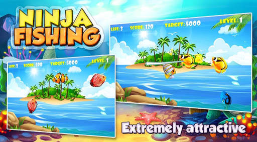 Ninja Fishing screenshot 1