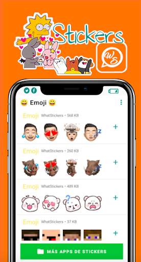 Emoji Stickers for WhatsApp screenshot 2