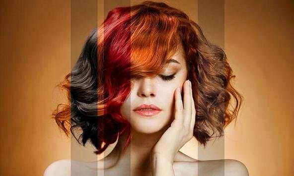 Hair Color Changer 5 تصوير الشاشة
