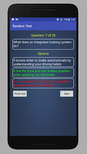 DMV Motorcycle Permit Test скриншот 6