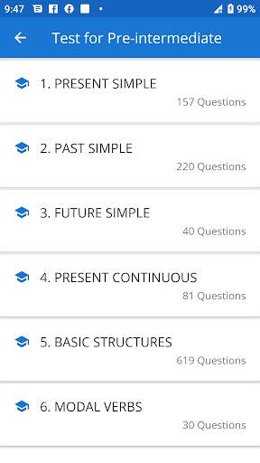 English Grammar Test Mcq App Offline Free Download screenshot 4