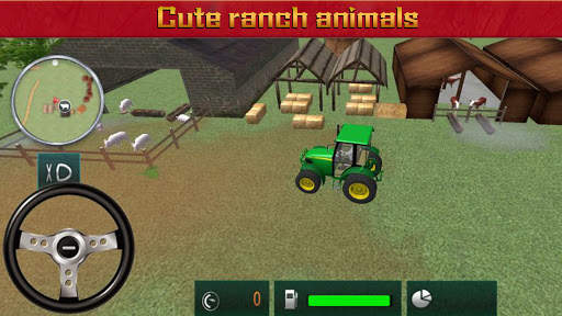 Farmer Harvest Simulator 3D - Tractor Hauling screenshot 3
