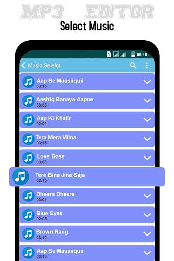 Mp3  Music Editor - Ringtone Maker & Merger screenshot 1