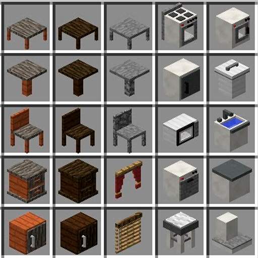 Furniture Mods for Minecraft 1.1.300050