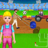 Build a Sports Stadium: Cricket Football Builder 1.0