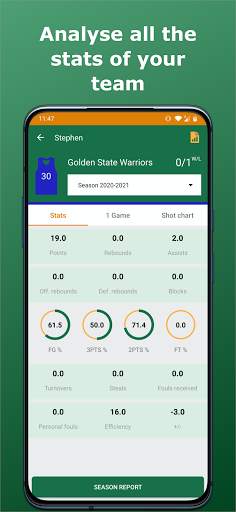 Basketball Stats Assistant - Basket stats keeper screenshot 4