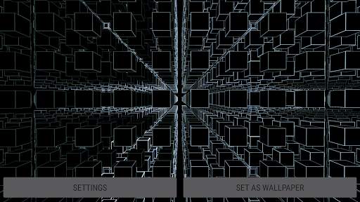 Infinity Parallax Cubes 2 3D Live Wallpaper screenshot 24