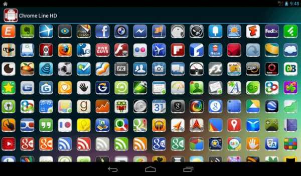Chrome Line Lite - Icon Pack screenshot 12