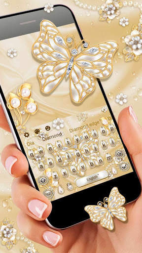 Diamond Butterfly Keyboard screenshot 1