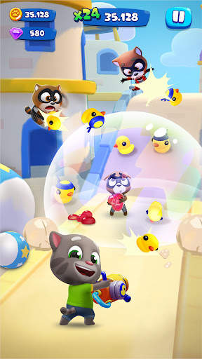 Talking Tom Blast Park screenshot 3