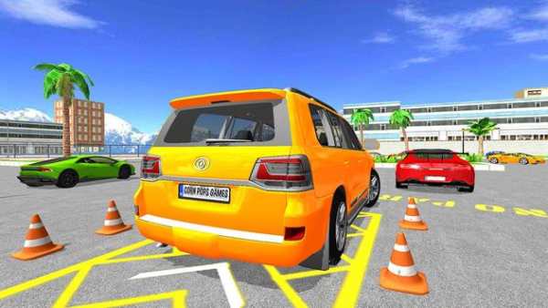 Land Cruiser Car Parking  V8 Reverse Parking screenshot 2