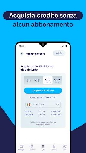 Talk360 - App per chiamate screenshot 6