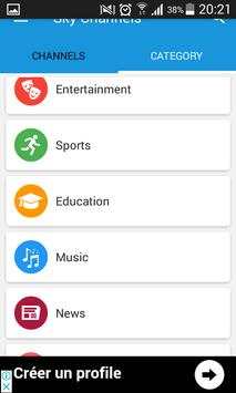 Channel List for Tata Sky India 2018 screenshot 2