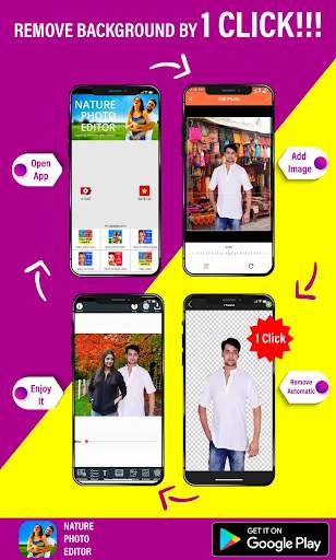 Nature Photo Frame Editor - Auto Cut Background screenshot 3