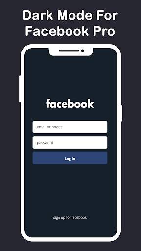 DarkMode For Facebook screenshot 1
