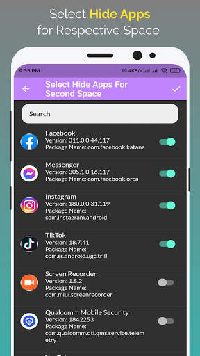 Second Space: Launcher screenshot 6