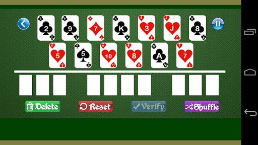 Simple Rummy Card Game screenshot 2