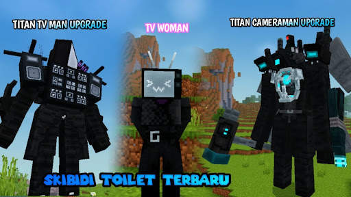 Minecraft Titan TVMan Mod screenshot 3