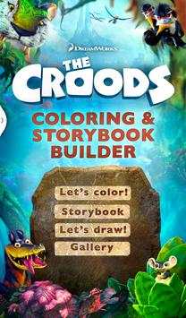 The Croods Coloring Storybook 1 تصوير الشاشة