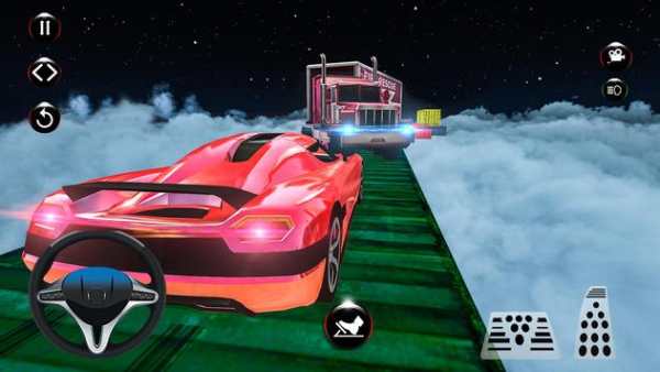 Dangerous Track Driving Car: Impossible Stunts screenshot 10