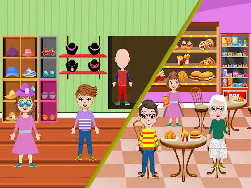 Pretend Town Shopping Store: Girls Dress Up Game screenshot 3