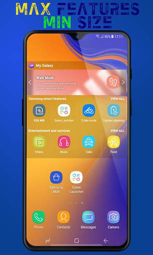 M20 theme, Galaxy M30 launcher screenshot 2