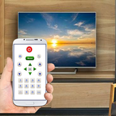 TV remote controller icon
