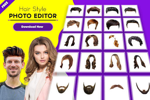 Hair Styler: The Hair Style Photo Editor App 1 تصوير الشاشة