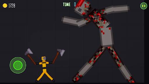 Stickman Playground : Fight Ragdoll Zombie People screenshot 4