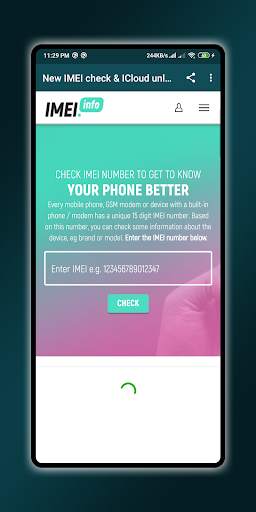 New IMEI check & ICloud unlock screenshot 4