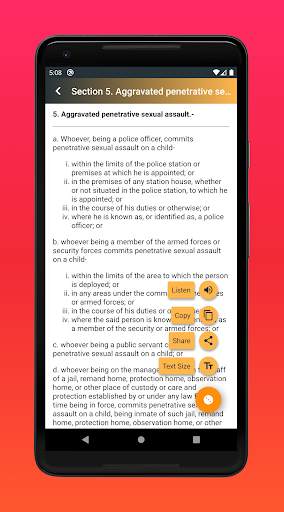 POCSO Act, 2012 (English) screenshot 4