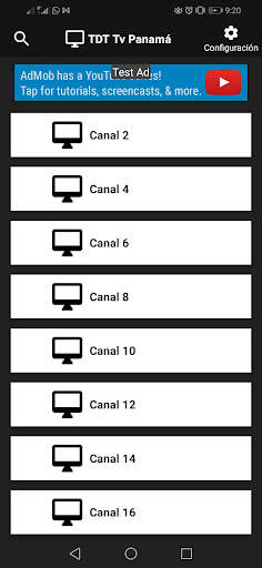Tv de Panamá screenshot 3