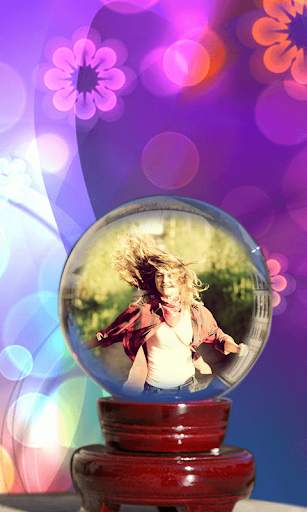 Crystal Ball Frames Photo Edit screenshot 1