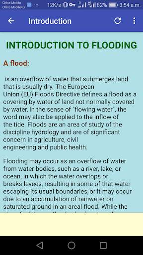 Flood App screenshot 3
