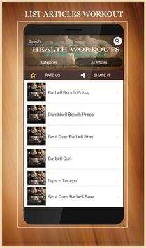 Healthy Workout Plans At Home screenshot 2