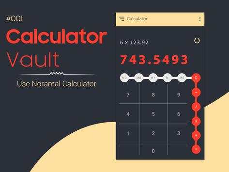 Calculator Vault screenshot 1