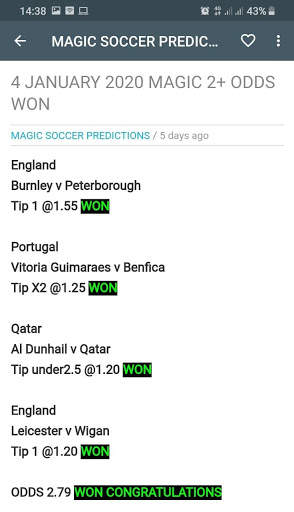 MAGIC SOCCER PREDICTI0NS screenshot 5